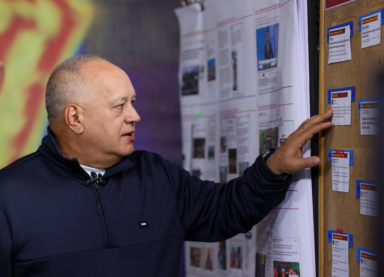 DIOSDADO CABELLO DESMIENTE MATRIZ DE OPINIÓN OPOSITORA SOBRE LA ATENCIÓN DEL SISMO EN LA GUAIRA