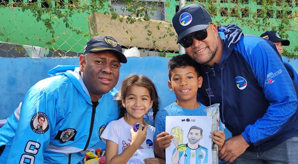 FUNDAPRET LLEVA ALEGRÍA PREVENTIVA A NIÑOS Y NIÑAS EN EL CAMPAMENTO TRANSITORIO DE EL VALLE