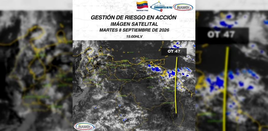 Imagen de INAMEH MANTIENE VIGILANCIA SOBRE LA ONDA TROPICAL NÚMERO 47