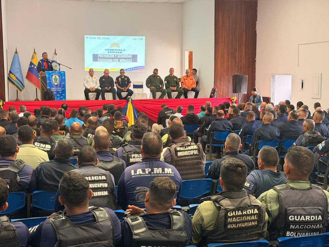 VICEMINISTRO ENDES PALENCIA ORIENTA NUEVAS ACCIONES PARA FORTALECER LA SEGURIDAD EN MONAGAS