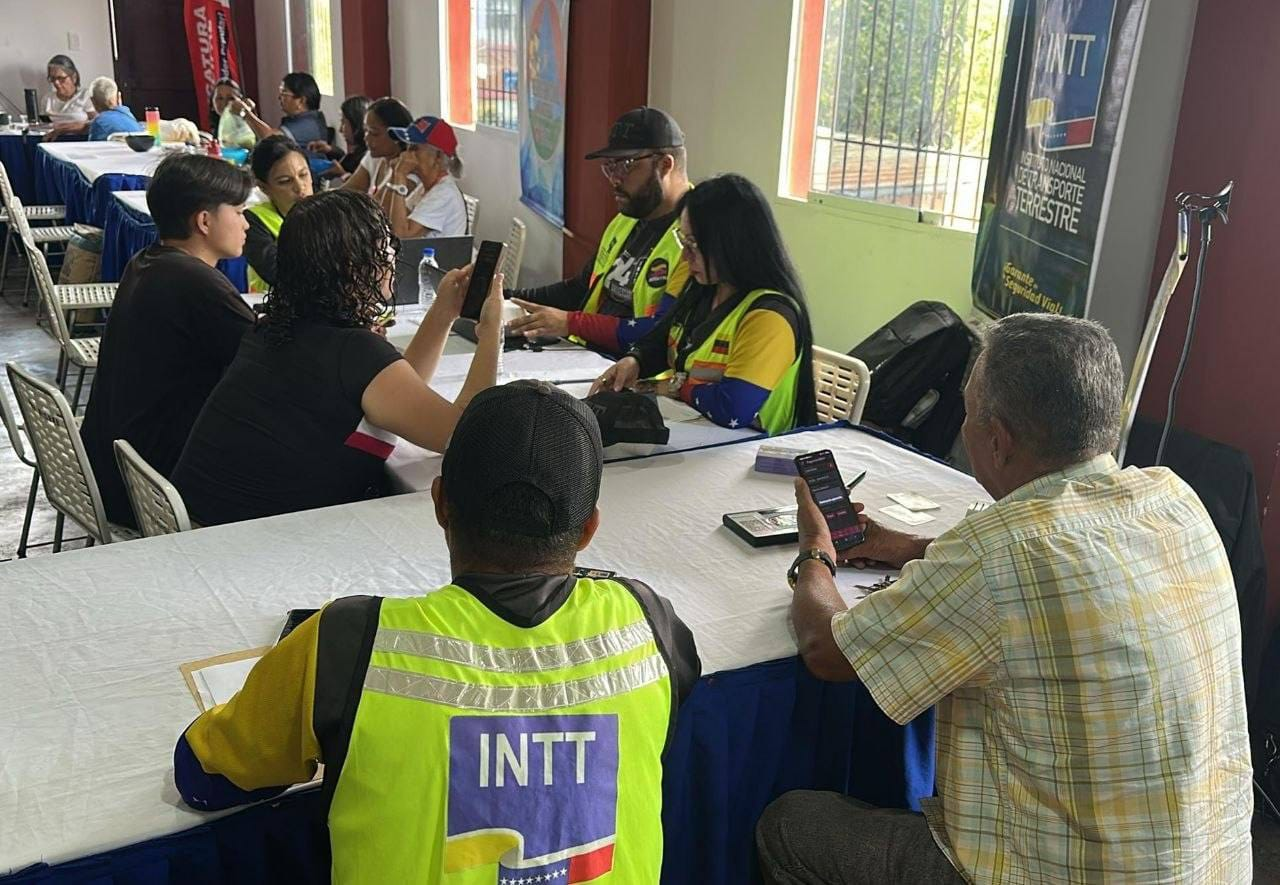 INTT DESPLEGARÁ OPERATIVOS ESPECIALES DE TRÁMITES EN CINCO ESTADOS DEL PAÍS